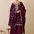 Women Ethnic Motifs Embroidered Regular Thread Work Kurta with Sharara & With Dupatta