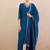 Women Ethnic Motifs Regular Sequinned Kurta with Trousers & With Dupatta