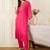 Women Ethnic Motifs Embroidered Regular Thread Work Kurta with Trousers