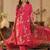 Women Floral Embroidered Regular Thread Work Kurta with Trousers & With Dupatta