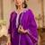 Women Ethnic Motifs Embroidered Regular Thread Work Liva Kurta with Trousers & With Dupatta