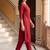 Women Ethnic Motifs Embroidered Regular Thread Work Kurta with Trousers