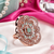 Mint blossom rose gold adjustable ring
