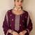 Women Ethnic Motifs Embroidered Regular Thread Work Kurta with Sharara & With Dupatta