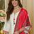 Women Ethnic Motifs Printed Regular Thread Work Kurta with Trousers & With Dupatta