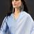 Women Floral Printed Regular Linen Kurta with Trousers & With Dupatta
