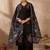 Women Floral Embroidered Regular Thread Work Kurta with Palazzos & With Dupatta