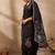 Women Floral Embroidered Regular Thread Work Kurta with Palazzos & With Dupatta