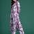 Women Floral Printed Regular Sequinned Pure Cotton Kurta with Trousers