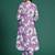 Women Floral Printed Regular Sequinned Pure Cotton Kurta with Trousers