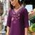 Women Floral Embroidered Regular Thread Work Liva Kurta with Trousers & With Dupatta
