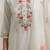 Women Floral Embroidered Regular Thread Work Kurta with Trousers & With Dupatta