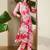 Women Floral Printed Regular Kurta with Trousers