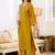 Women Floral Embroidered Regular Thread Work Kurta with Trousers & With Dupatta