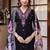 Women Floral Embroidered Regular Thread Work Kurta with Palazzos & With Dupatta