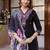 Women Floral Embroidered Regular Thread Work Kurta with Palazzos & With Dupatta