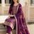 Women Regular Kurta with Trousers & With Dupatta