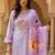 Women Floral Embroidered Regular Thread Work Kurta with Trousers & With Dupatta