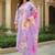 Women Floral Embroidered Regular Thread Work Kurta with Trousers & With Dupatta
