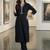 Women Striped Regular Thread Work Kurta with Trousers