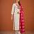 Embroidered Simar Straight Kurta Pant and Dupatta Set