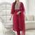 Ethnic Motifs Embroidered Regular Thread Work Kurta with Trousers & With Dupatta