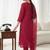 Ethnic Motifs Embroidered Regular Thread Work Kurta with Trousers & With Dupatta