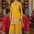 Women Ethnic Motifs Embroidered Regular Kurta with Sharara & With Dupatta