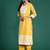 Women Ethnic Motifs Embroidered Regular Thread Work Chanderi Silk Kurta with Trousers & With Dupatta