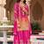Women Ethnic Motifs Embroidered Regular Kurta with Sharara & With Dupatta