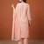 Women's Gorgeous Thread Work Pure Cotton Fabric Straight Kurta Pant and Dupatta Set