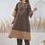 Women Embroidered Regular Thread Work Pure Cotton Kurta with Palazzos