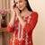Women Ethnic Motifs Embroidered Regular Thread Work Kurta with Trousers