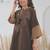 Women Ethnic Motifs Embroidered Regular Thread Work Pure Cotton Kurta with Trousers