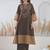 Women Ethnic Motifs Embroidered Regular Thread Work Pure Cotton Kurta with Trousers