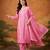 Thread Pure Cotton Straight Kurta Pant and Dupatta Set
