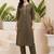 Women Ethnic Motifs Embroidered Regular Thread Work Kurta with Trousers