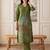 Women Ethnic Motifs Embroidered Regular Thread Work Kurta with Trousers