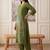 Women Ethnic Motifs Embroidered Regular Thread Work Kurta with Trousers