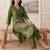 Women Ethnic Motifs Embroidered Regular Thread Work Kurta with Trousers