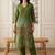 Women Ethnic Motifs Embroidered Regular Thread Work Kurta with Trousers