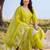 Women Floral Embroidered Regular Thread Work Kurta with Trousers & With Dupatta