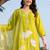 Women Floral Embroidered Regular Thread Work Kurta with Trousers & With Dupatta