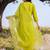 Women Floral Embroidered Regular Chikankari Kurta with Trousers & With Dupatta