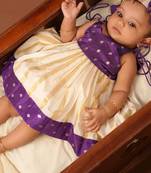 violet buttas frock