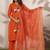 Women Ethnic Motifs Printed Regular Pure Cotton Kurta with Trousers & With Dupatta