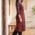 Women Ethnic Motifs Printed Pleated Thread Work Cotton Kurta with Trousers