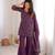 Women's Gorgeous Embroidery Work Crunchy Silk Fabric Straight Kurta Pant and Dupatta Set