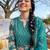 Women Floral Printed Regular Pure Cotton Kurta with Trousers & With Dupatta