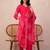 Women Ethnic Motifs Printed Regular Pure Cotton Kurta with Trousers & With Dupatta
